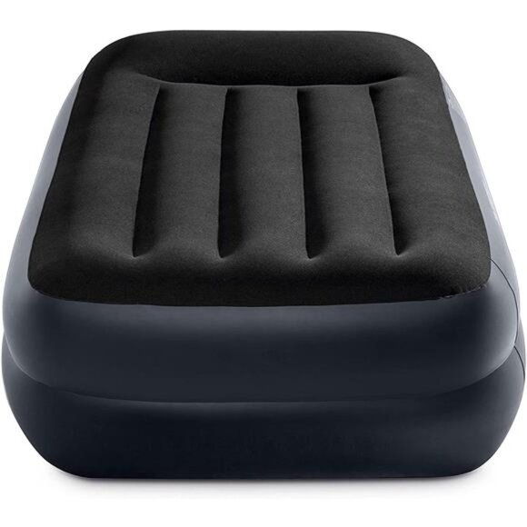 Intex Dura-Beam Series Pillow Rest Raised Airbed with Internal Pump (2021 Model) - Picture 1 of 7